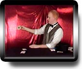 Click to watch the appearing cards magic trick movie!
